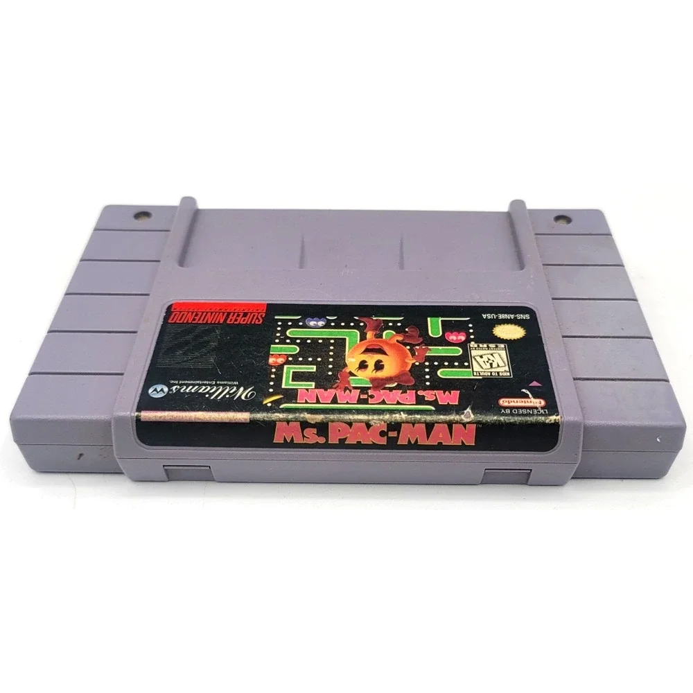 Ms. Pac-Man (Super Nintendo Entertainment System, 1996)‎ SNES